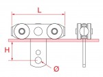 Chariot porte charge (Type F)