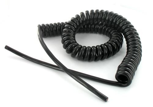 Câble spirale Spiralband Câble Tuyau 10 km Transparent 1,5 mm Diamètre 
