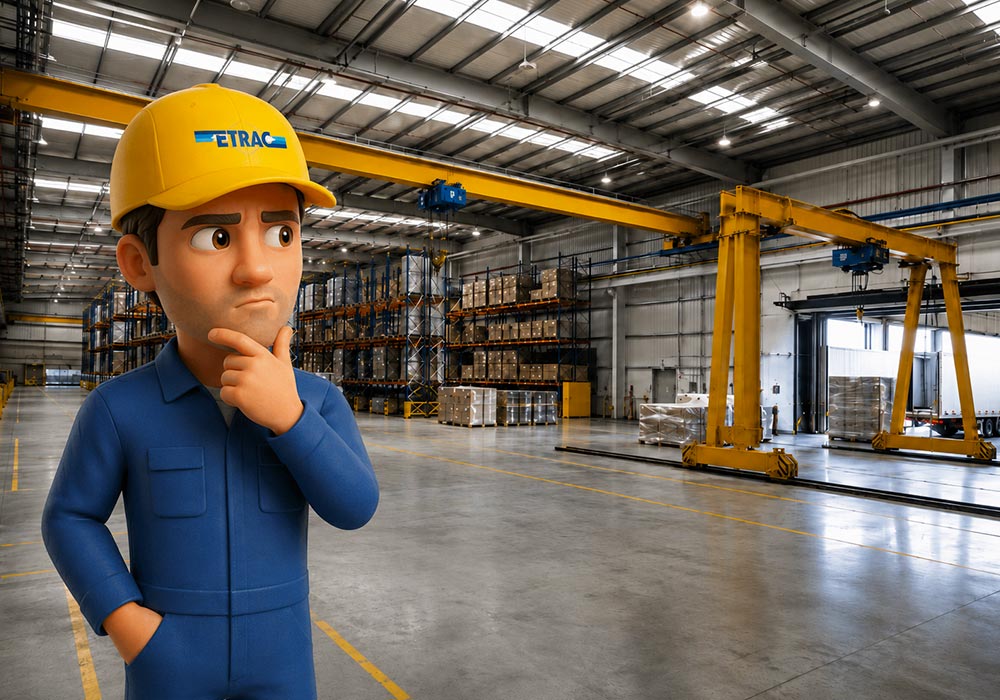 Pont roulant ou portique : quel choix pour un entrepôt logistique ?