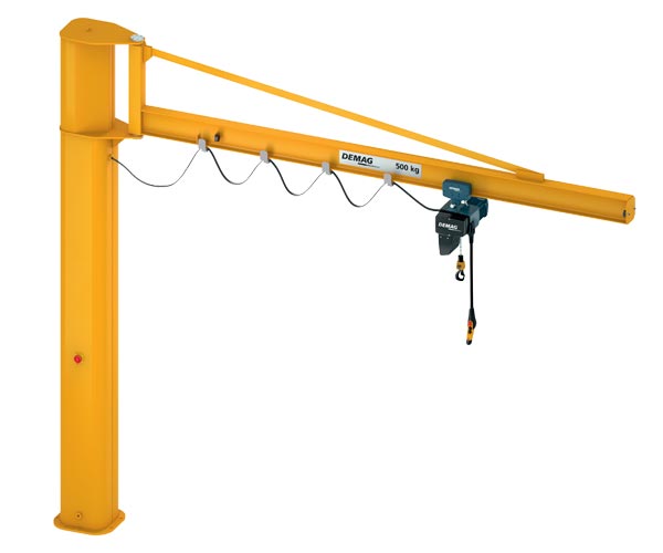 Potence DEMAG à Profilé en I - Construction Triangulée